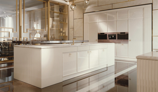 Castagna Cucine Deco Bianco Oro
