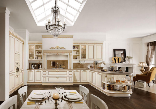 Stosa Cucine Dolcevita Classic con oro
