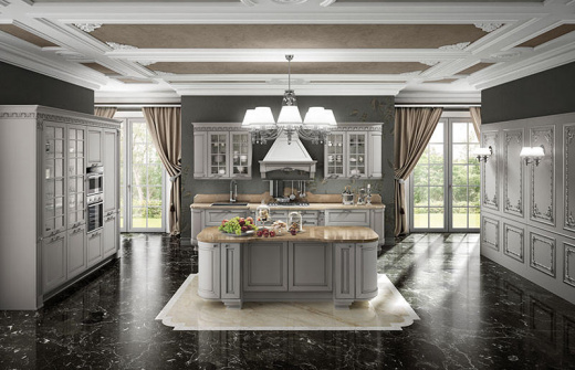 Stosa Cucine Dolcevita Laguna Filo Argento