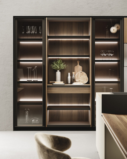 Miton Cucine Menta Noce Adige