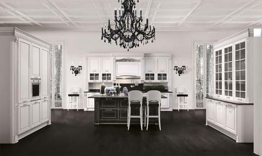 Stosa Cucine Dolcevita Bianco Argento