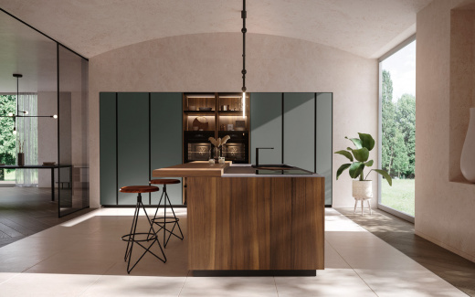 Miton Cucine Menta Noce Cordesco