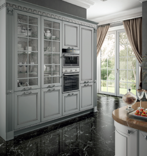 Stosa Cucine Dolcevita Laguna Filo Argento